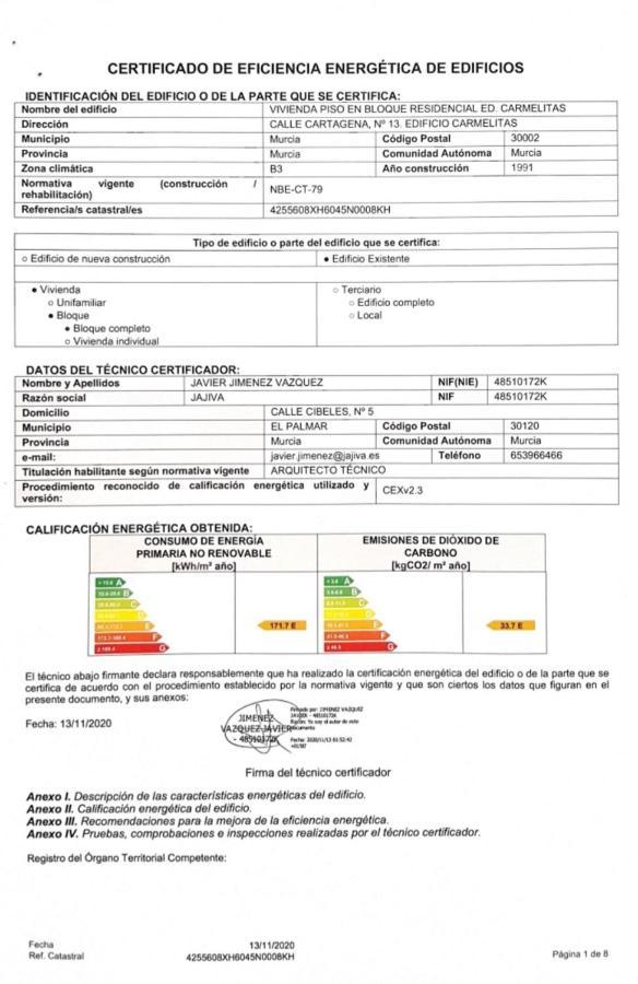 Apartamento Molinos Del Rio 木尔西亚 外观 照片